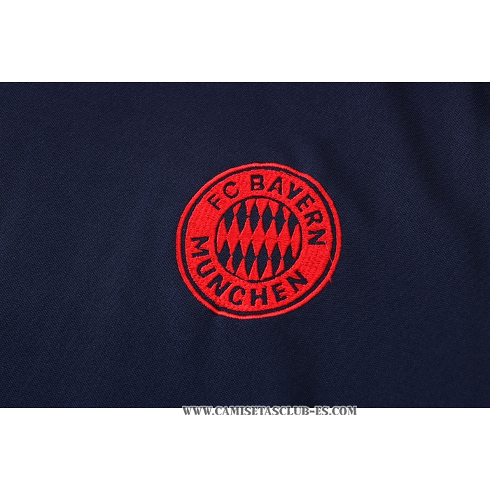 Chandal del Bayern Munich 22-23 Manga Corta Azul